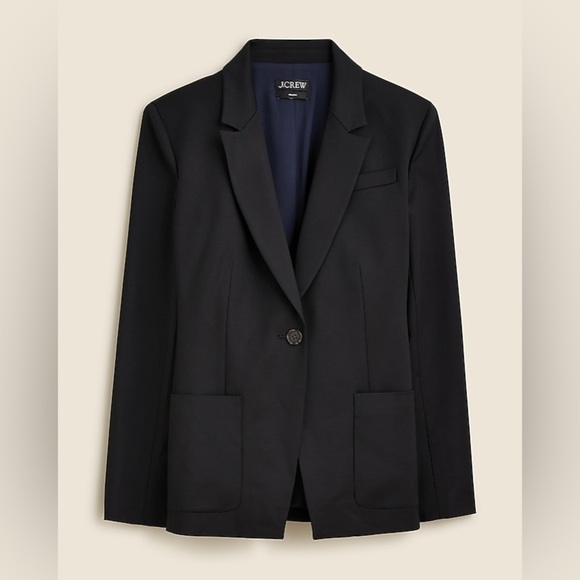 J. Crew Helena blazer in Black city twill - Picture 4 of 12